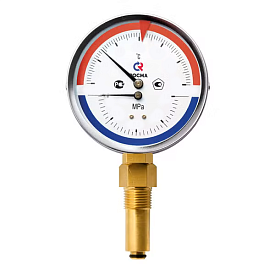 Термоманометры ТМТБ-31Р.3(0-120С)(0-1,6MPa)G1/2.2,5